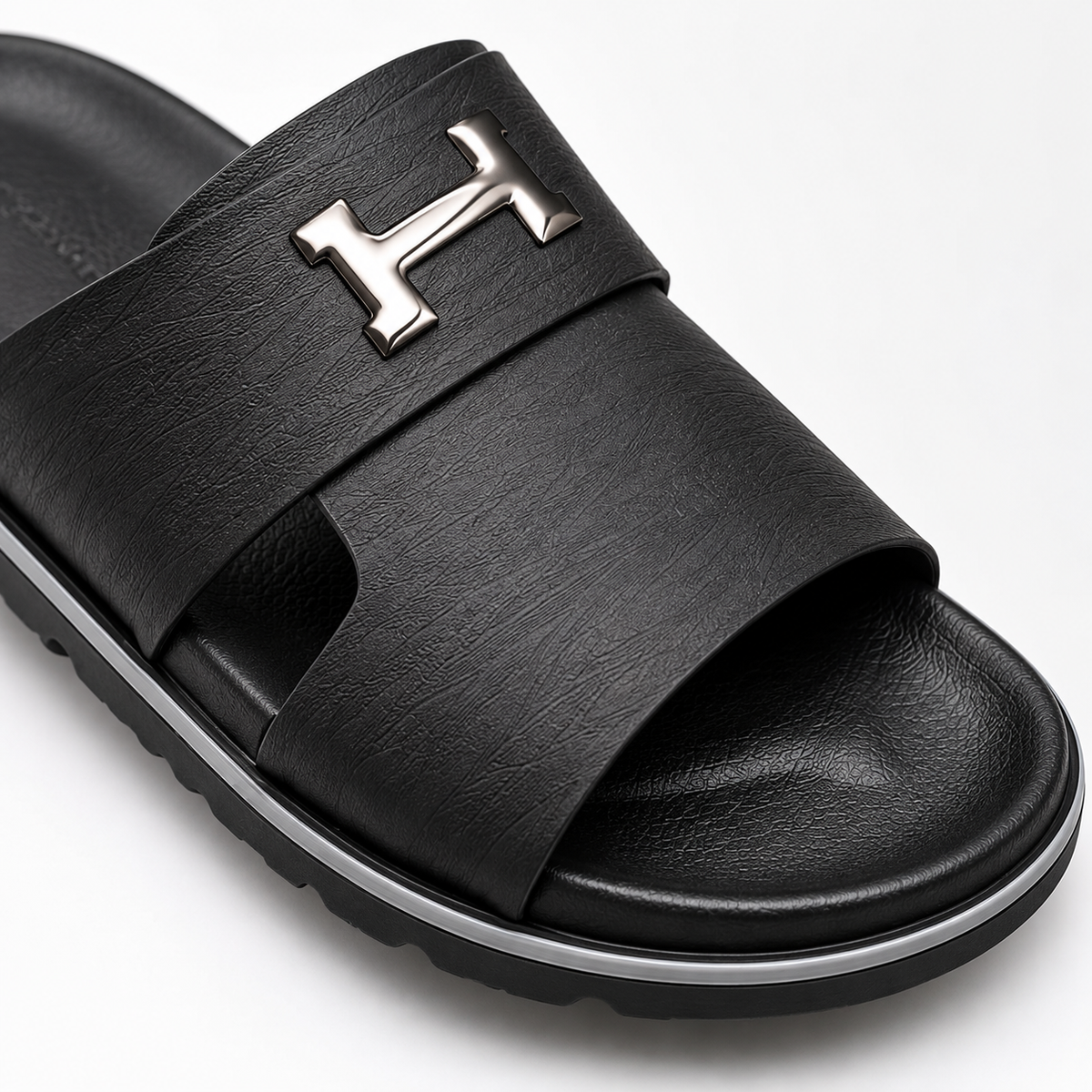 Premium H-Buckle Men’s Slides