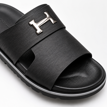 Premium H-Buckle Men’s Slides