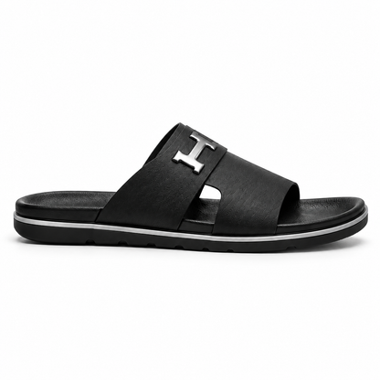 Premium H-Buckle Men’s Slides