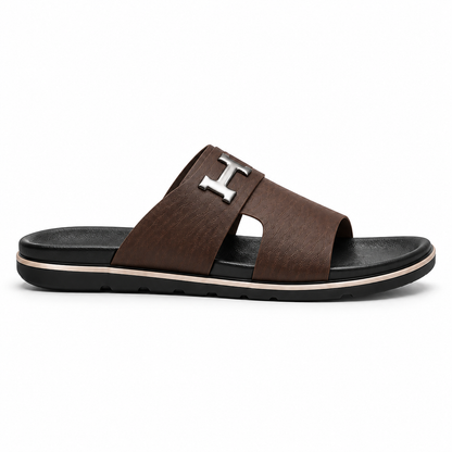 Premium H-Buckle Men’s Slides