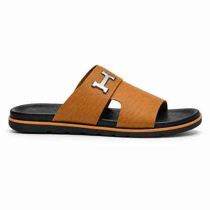 Premium H-Buckle Men’s Slides