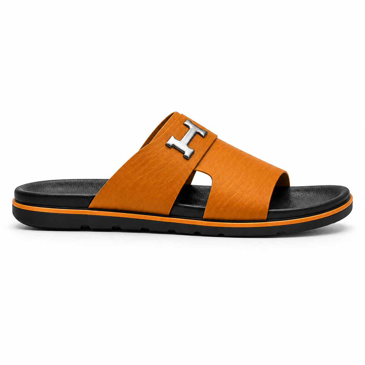 Premium H-Buckle Men’s Slides